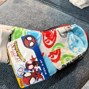 Marvel Spidey and Friends Colorful Toddler Socks
